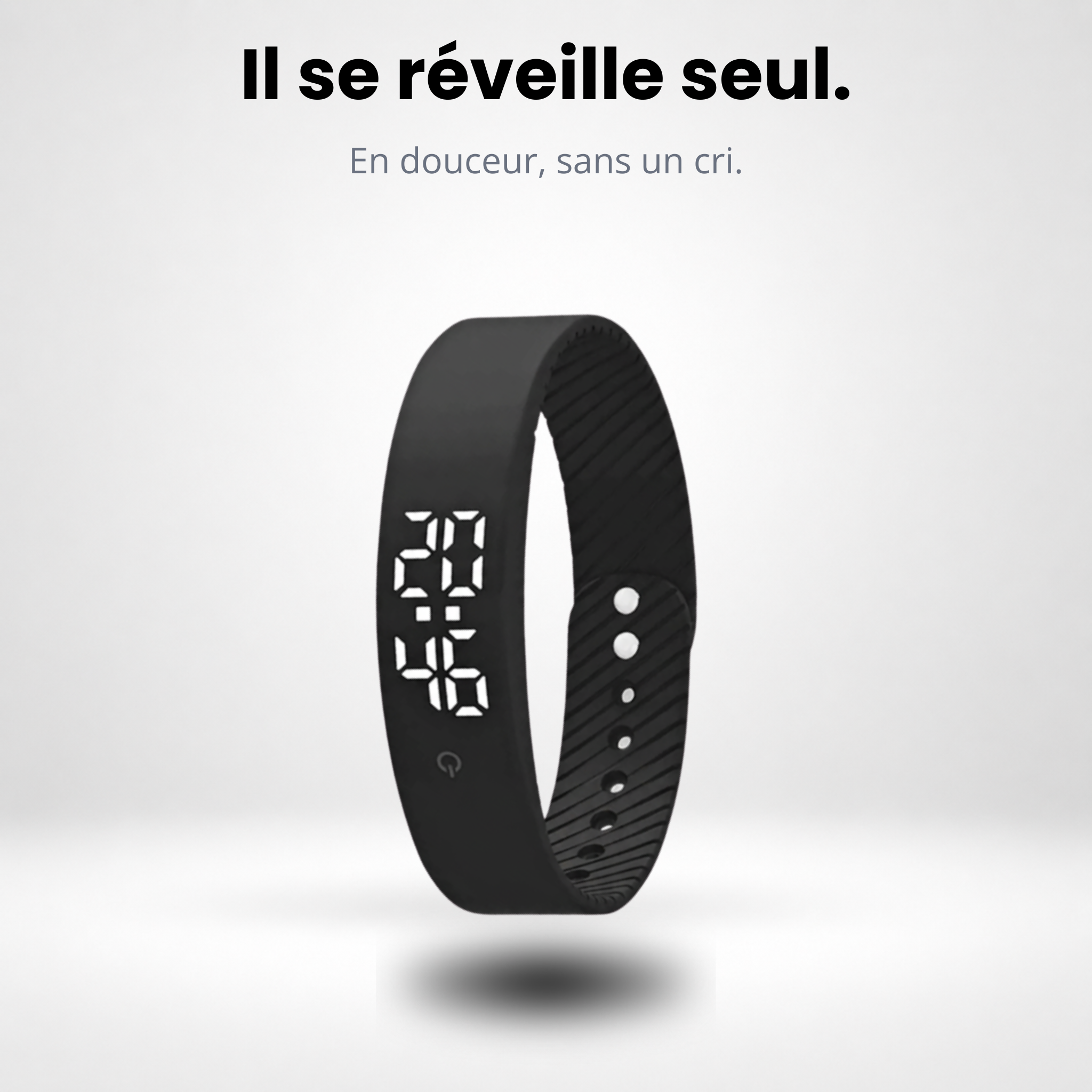 NUVEA™ — Bracelet Réveil Vibrant pour Enfant